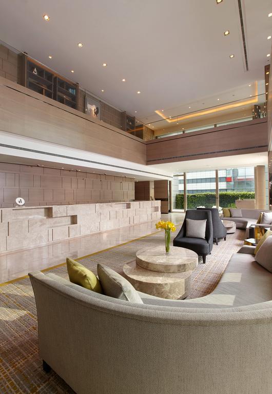 Humble House Taipei, Curio Collection By Hilton Hotel Buitenkant foto The lobby of the hotel