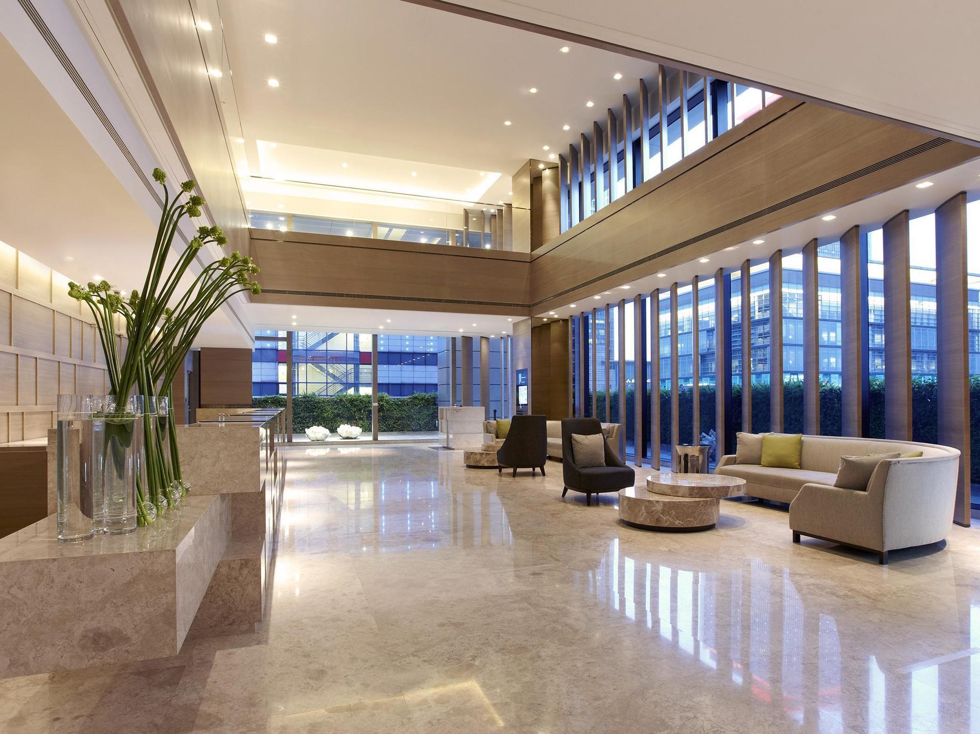 Humble House Taipei, Curio Collection By Hilton Hotel Buitenkant foto The lobby of the hotel