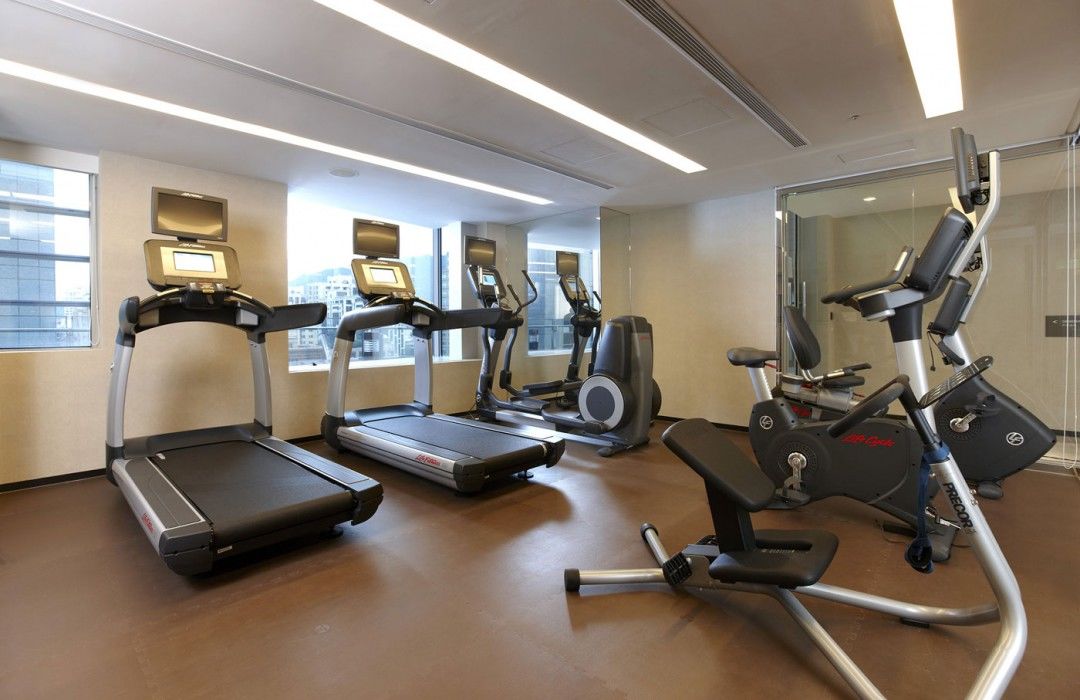 Humble House Taipei, Curio Collection By Hilton Hotel Buitenkant foto A gym at a hotel